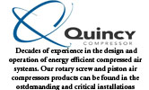 Quincy Compressed air systems